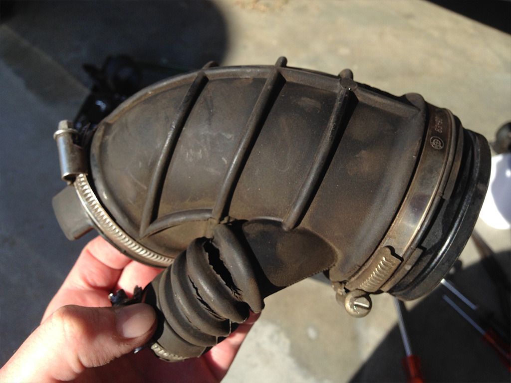 Simple DIY cracked M54 intake boot E46Fanatics
